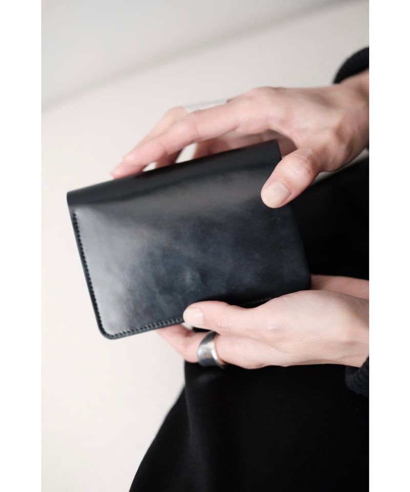 forme / Short Wallet(Cordovan×DOBLE/Black×Black