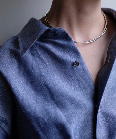 BASENOTES / Silver Twin Choker from Mexico