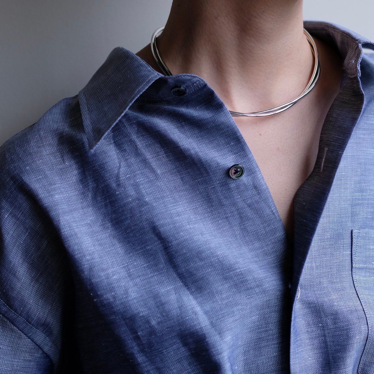 BASENOTES / Silver Twin Choker from Mexico | PARK
