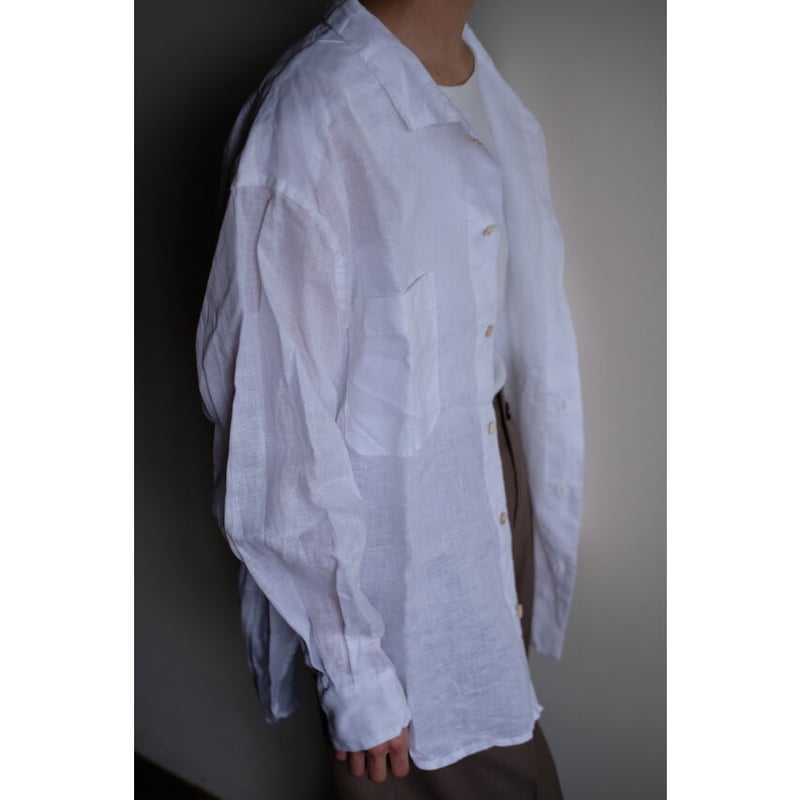 ANSNAM / 牛飼いシャツ(White) | PARK