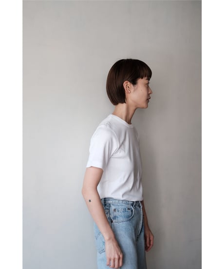 LIFiLL / Cottony Soft Stretch Tee(White)