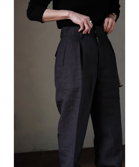 Fendart / Officer Dress Cargo Pants(Charcoal)