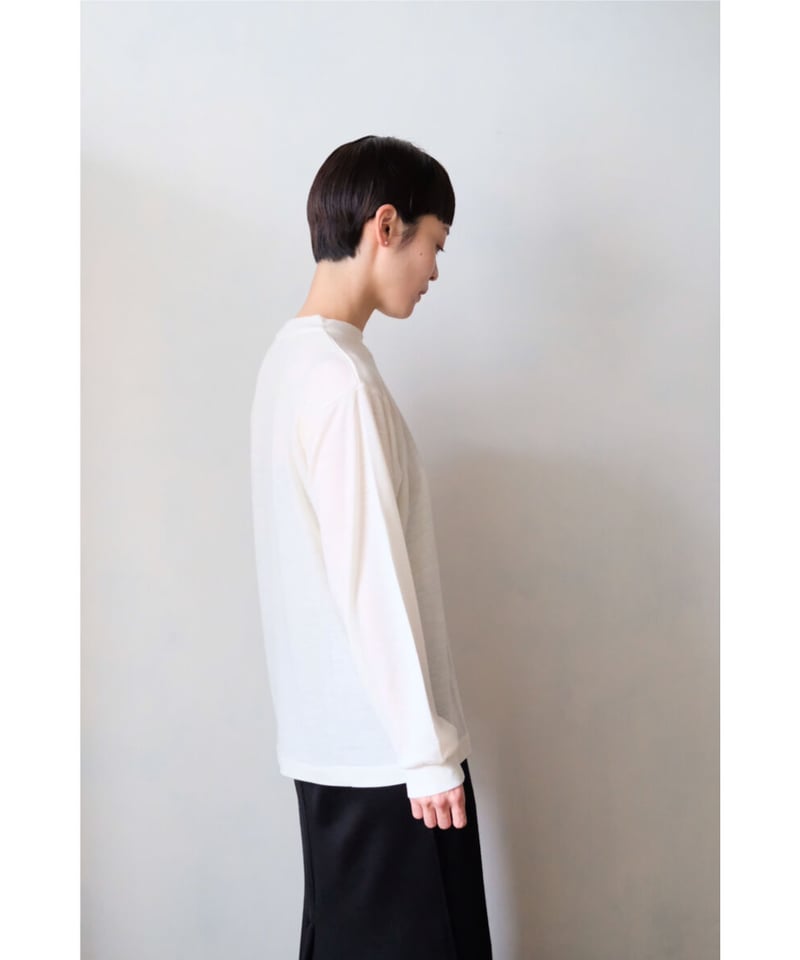 LIFiLL / Woolish Longsleeve Tee(Off White) | PARK