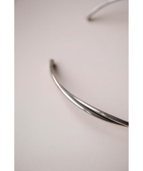 BASENOTES / Silver Twin Choker from Mexico