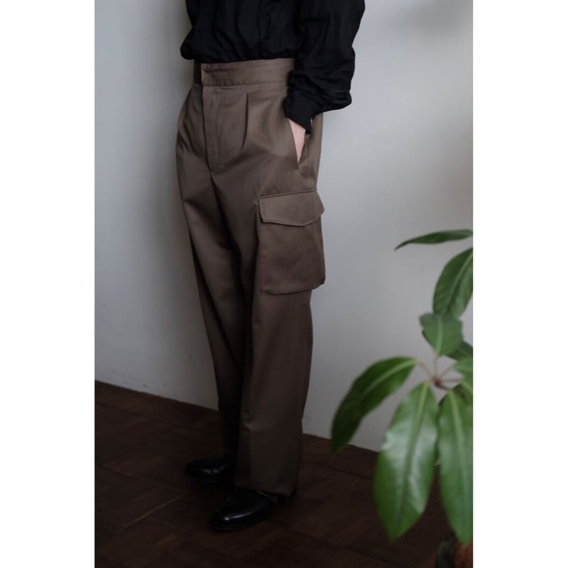 Fendart / Officer Dress Cargo Pants(Olive) | PARK
