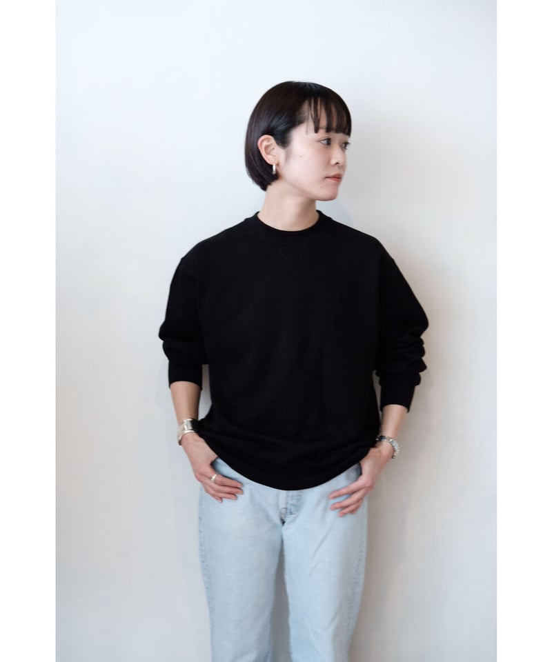 LIFiLL / Cottony Basic Sweat(Black) | PARK