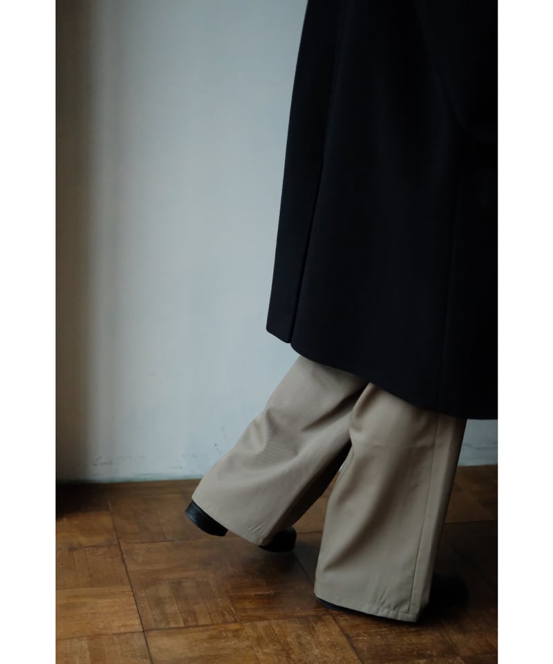 matereal / Silophil Wool Easy Slacks(Kahki) | PARK matereal / Silophil Wool Easy Slacks(Kahki) | PARK