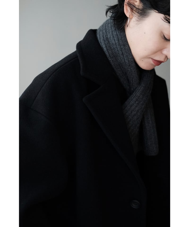I am dork / Tailor Box Coat(Black) | PARK