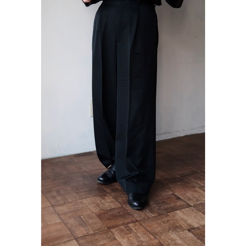 【UNIVERSAL LANGUAGE】1Tuck Easy Slacks UNIVERSAL LANGUAGE】1Tuck Easy Slacks 1TUCK EASY WIDE SLACKS