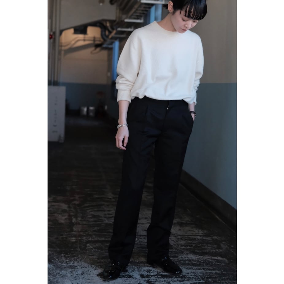 Fendart / Ladies 1 Tuck Pants(Black) | PARK Fendart / Ladies 1 Tuck Pants(Black) | PARK
