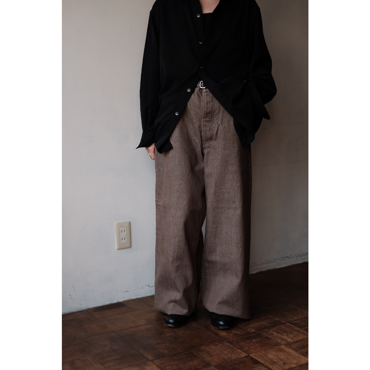 BISOWN / BISOWN WIDE DENIM(Brown Bleach) | PARK