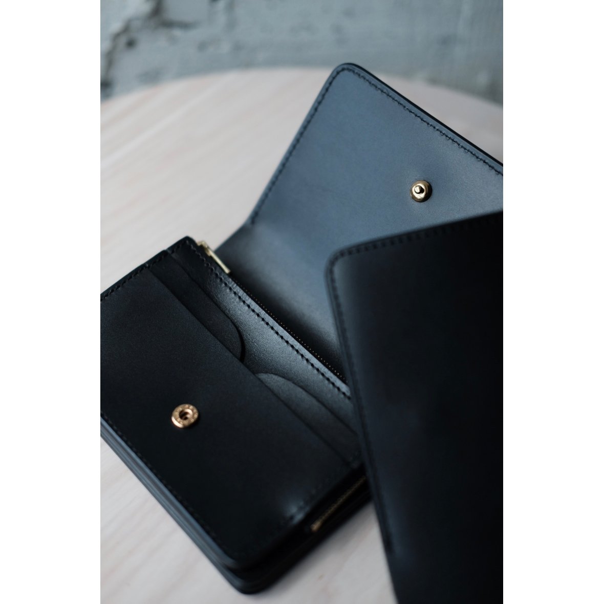 forme / Short Wallet(ILCEA×ILCEA/Black×Black) |