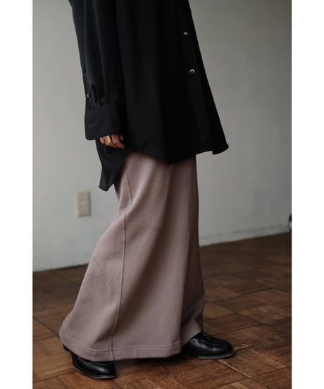 LIFiLL / 別注 Cottony Sweat Skirt(Smoke Grey)
