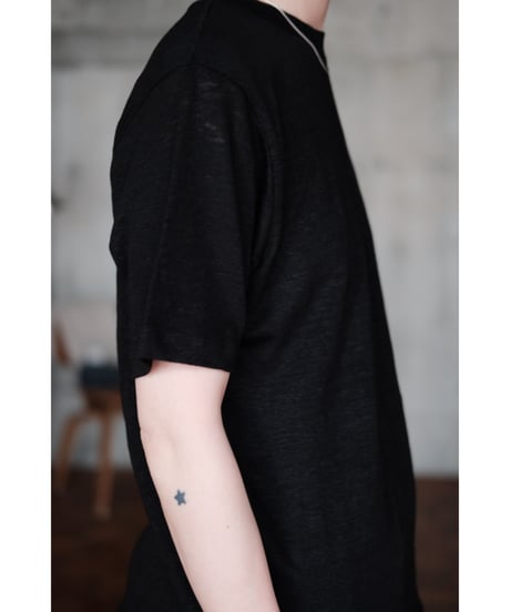 LIFiLL / Linen Tee(Black)