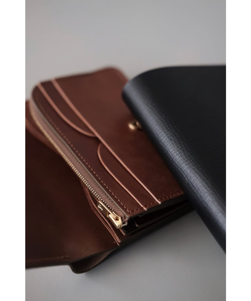 小物 forme short wallet forme Short Wallet (Cordovan×DOUBLE Brown) – RECTOHALL