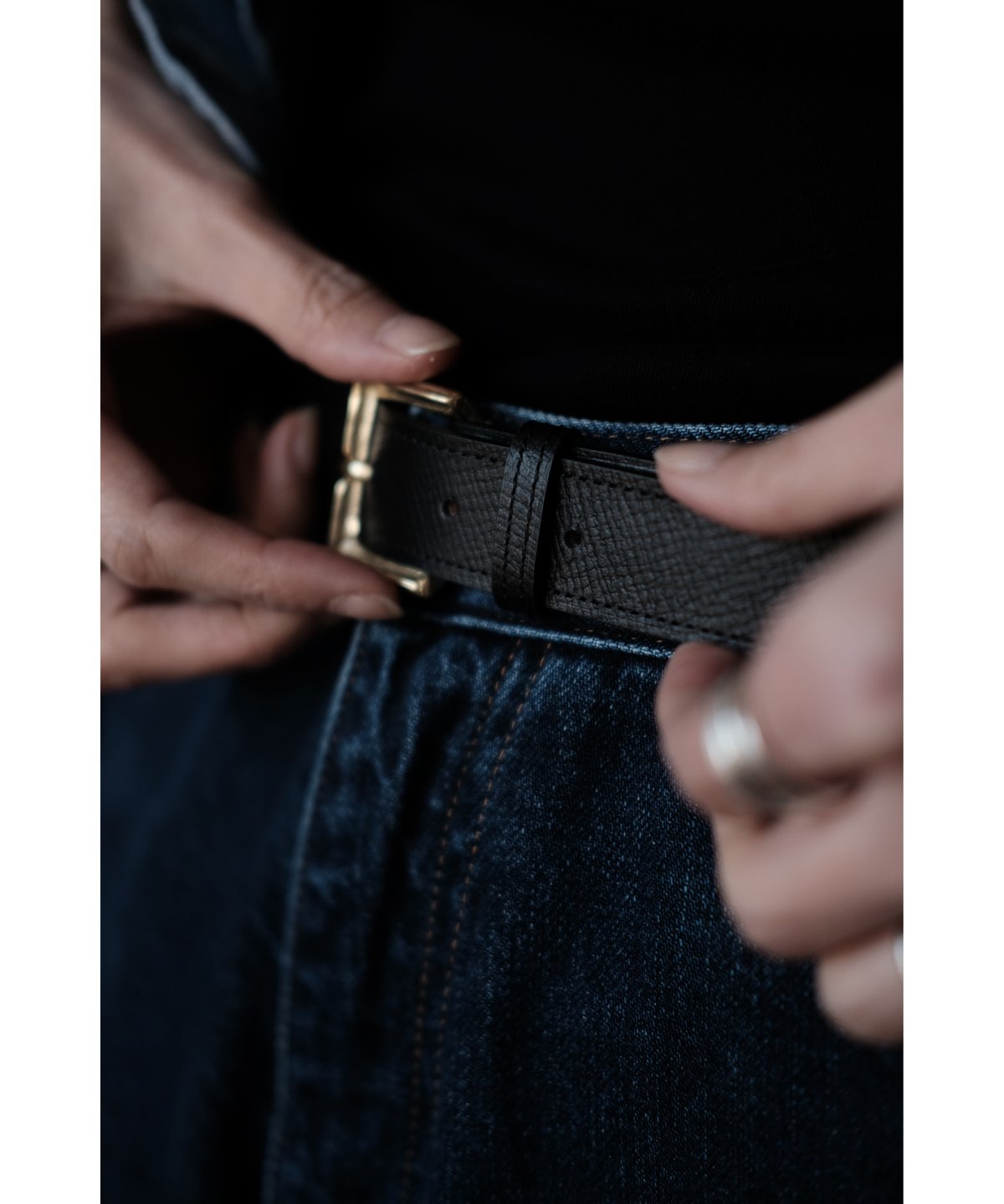 forme / Dress Jodhpurs Belt(Serpentine/Black) | forme / Dress Jodhpurs Belt(Serpentine/Black) |