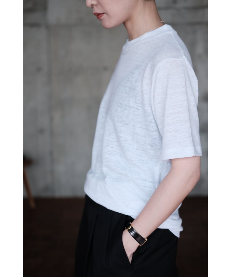 LIFiLL / Linen Tee(White) | PARK
