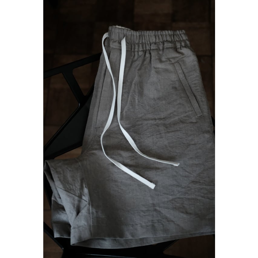 ANSNAM / Dry Short Pants(CottonLinen/Lt.Gray) |