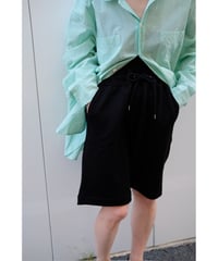 LIFiLL / Cottony Short Sweat Pants(Black)