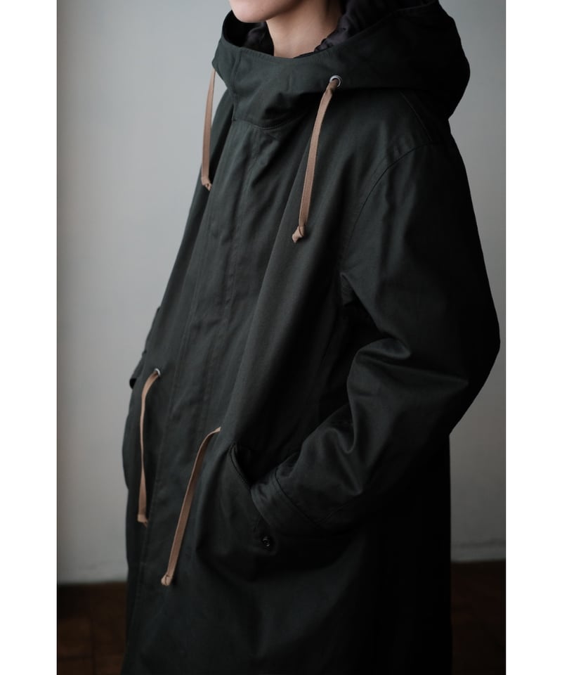 ANSNAM / Mods Coat Wide(High Density Cotton/Kah