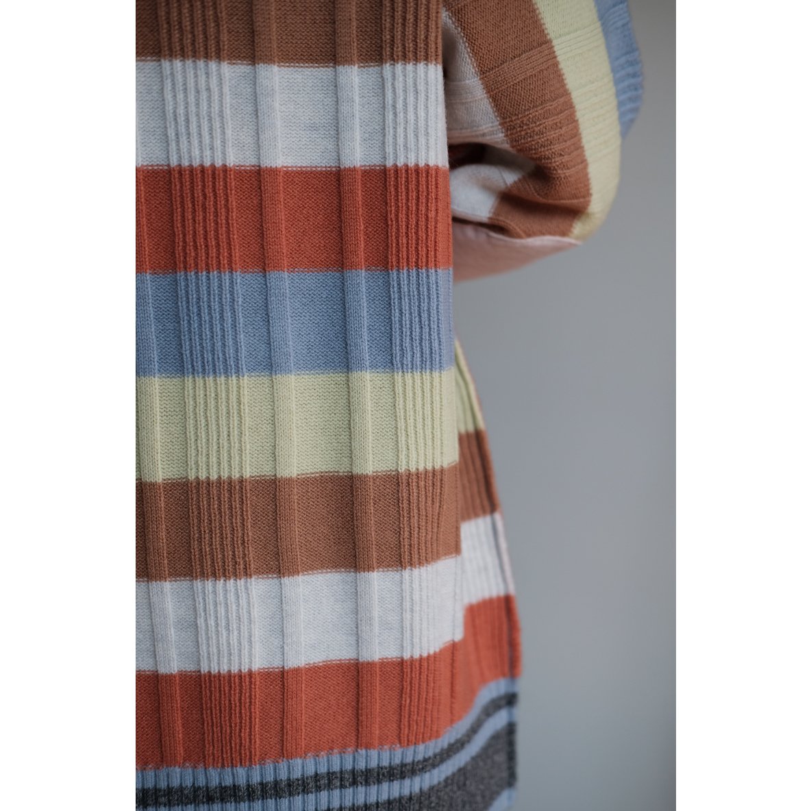 ANSNAM 美品　24AW マルチストライプカーディガン ANSNAM 美品 24AW マルチストライプカーディガン