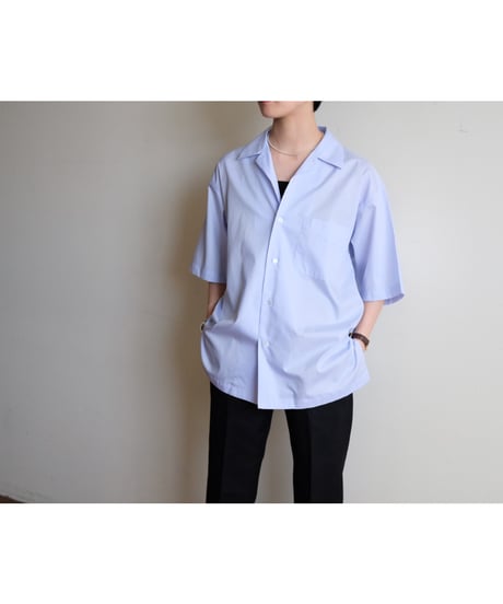 un/unbient / Kaikin Shirt Half Sleeve(Sky)