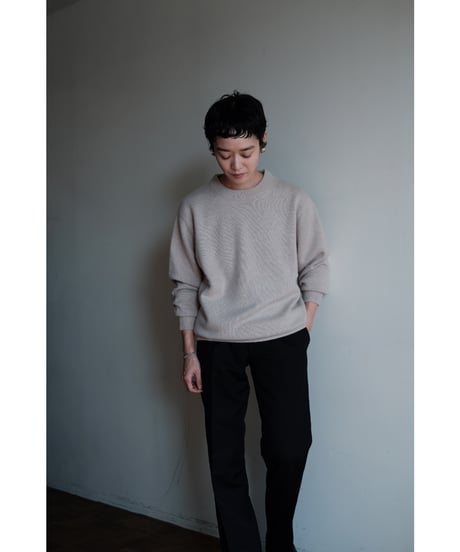 PICEA / 8GG Crew Neck(Beige)