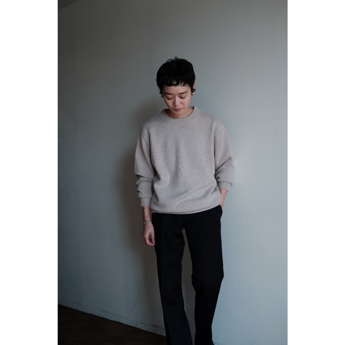 PICEA / 8GG Crew Neck(Beige) | PARK PICEA / 8GG Crew Neck(Beige) | PARK