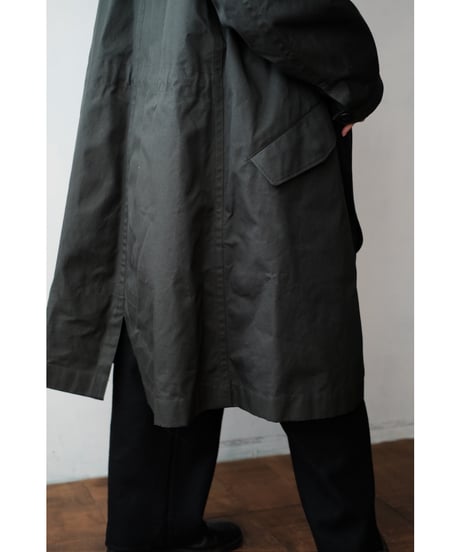 ANSNAM / Mods Coat Wide(High Density Cotton/Kahki)