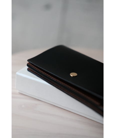 forme / Card Case(ILCEA×DOBLE/Black×Brown)