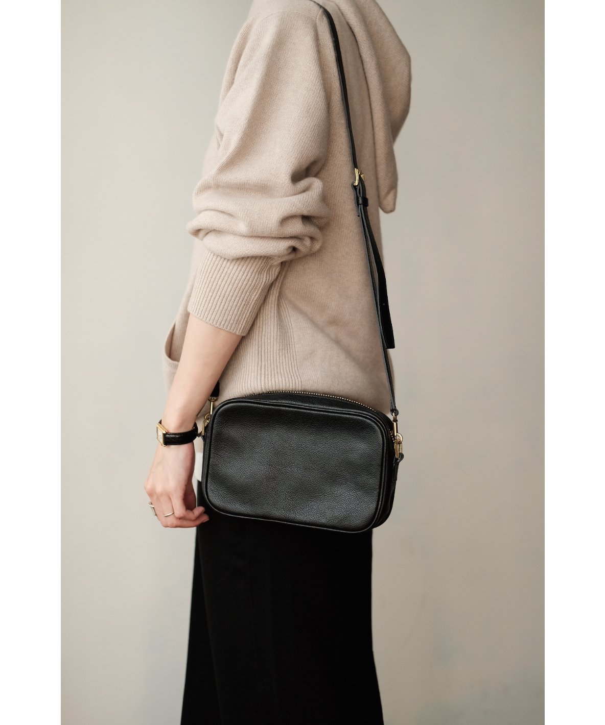 forme Marcel（Black）ショルダーバッグ 黒 forme Marcel black