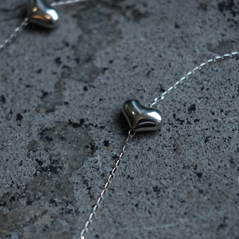 BASENOTESネックレス tiny chain heart 65cm BASENOTES / ベースノート 65cm tiny chain heart NC