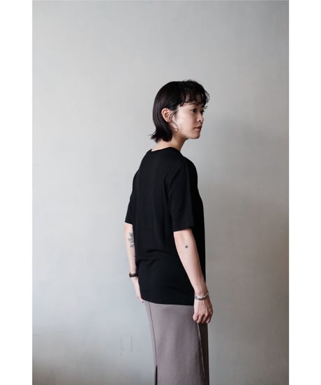 LIFiLL / Woolish Tee(Black)
