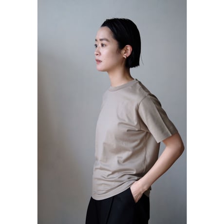 LIFiLL / Cottony Tee(Taupe)