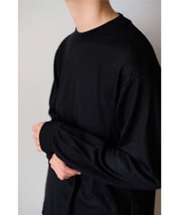 LIFiLL / Woolish Longsleeve Tee(Black)