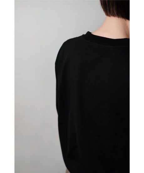 LIFiLL / Cottony Longsleeve Tee(Black)