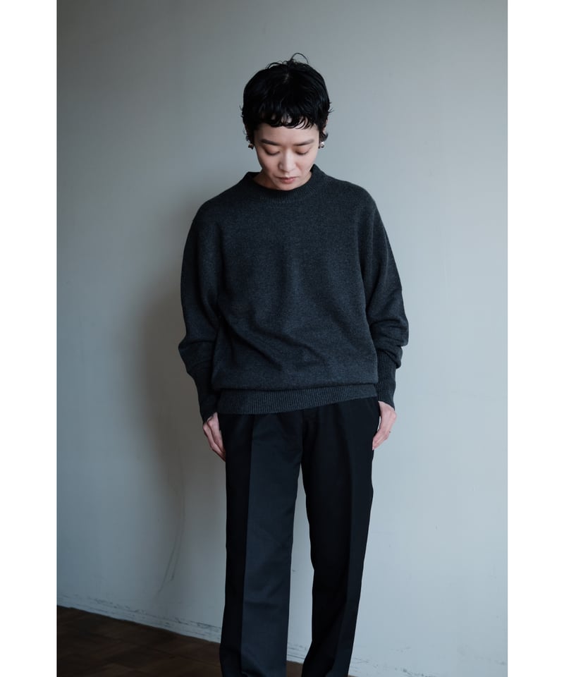 PICEA / 8GG Crew Neck(Charcoal) | PARK