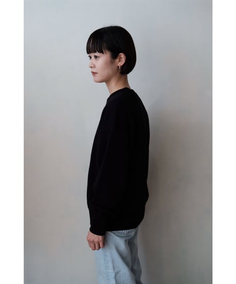LIFiLL / Cottony 吊裏毛 Oversized Sweat(Black)