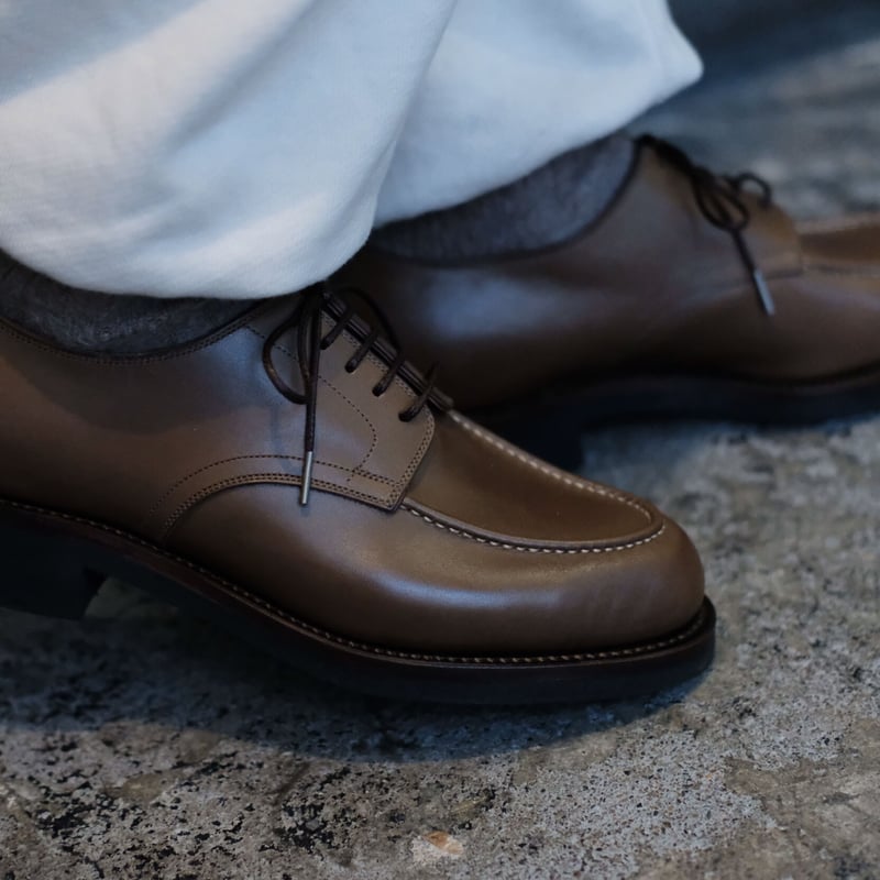 forme / Hand mocca Blucher(Calf/Amber) | PARK