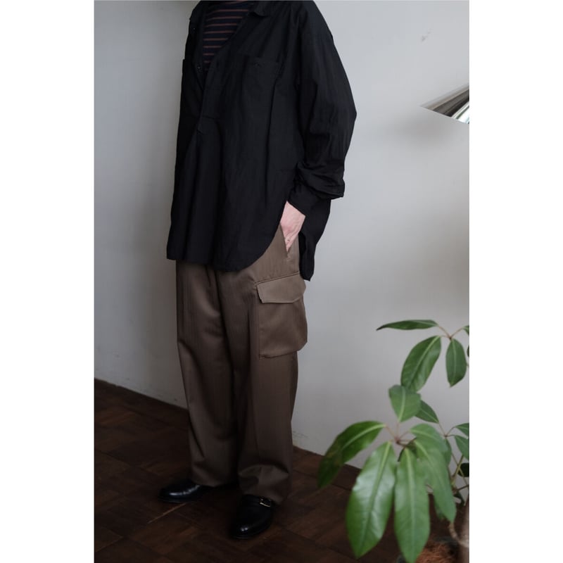 Fendart / Officer Dress Cargo Pants(Olive) | PARK