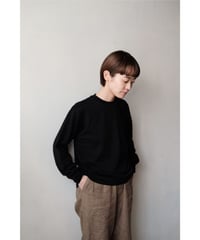 LIFiLL / Cottony Longsleeve Tee(Black)