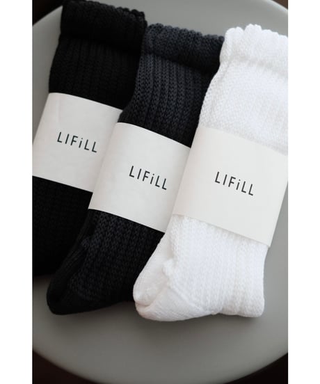 LIFiLL / Cottony Long Sox(3 colors)