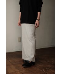 LIFiLL / 別注 Cottony Sweat Skirt(Top Grey)