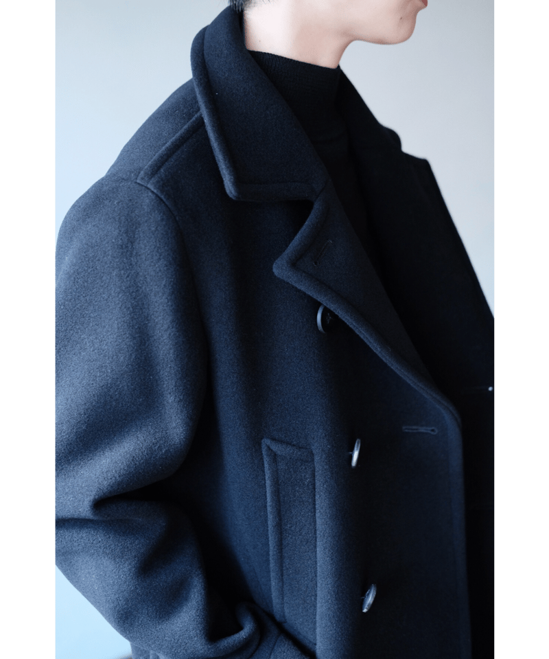 Ansnam アンスナム Pコート lyta ANSNAM / アンスナム】P COAT NAVY