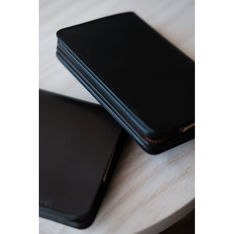 【新品】forme short wallet ILCEA DOUBLE forme/フォルメ】Short wallet ILCEA#BL×DOUBLE#BR flp-26の通販