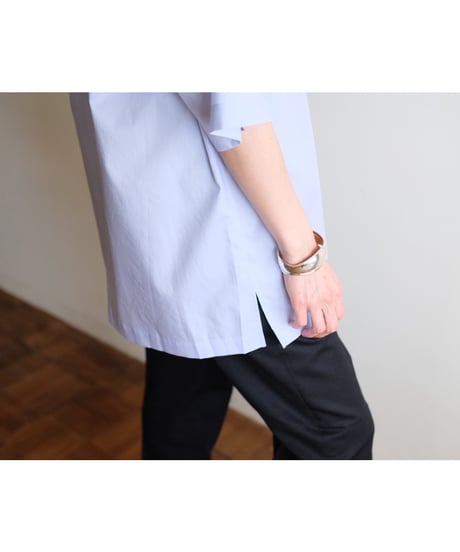 un/unbient / Kaikin Shirt Half Sleeve(Sky)