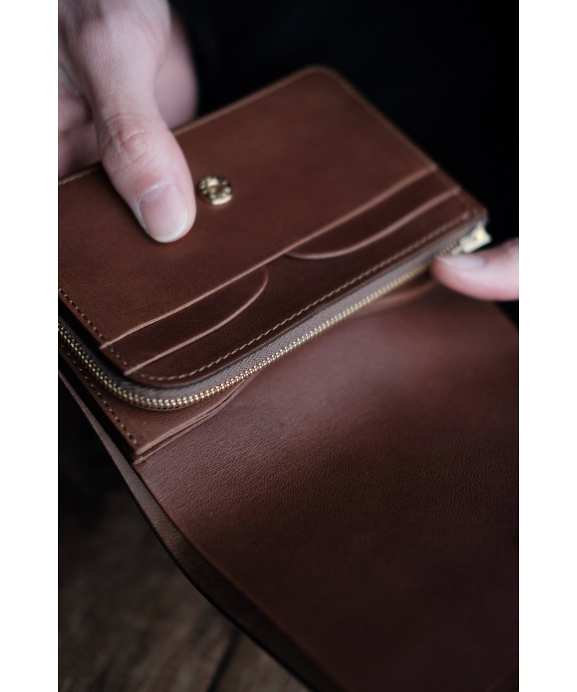 forme / Short Wallet(Cordovan×DOBLE/2colors) |