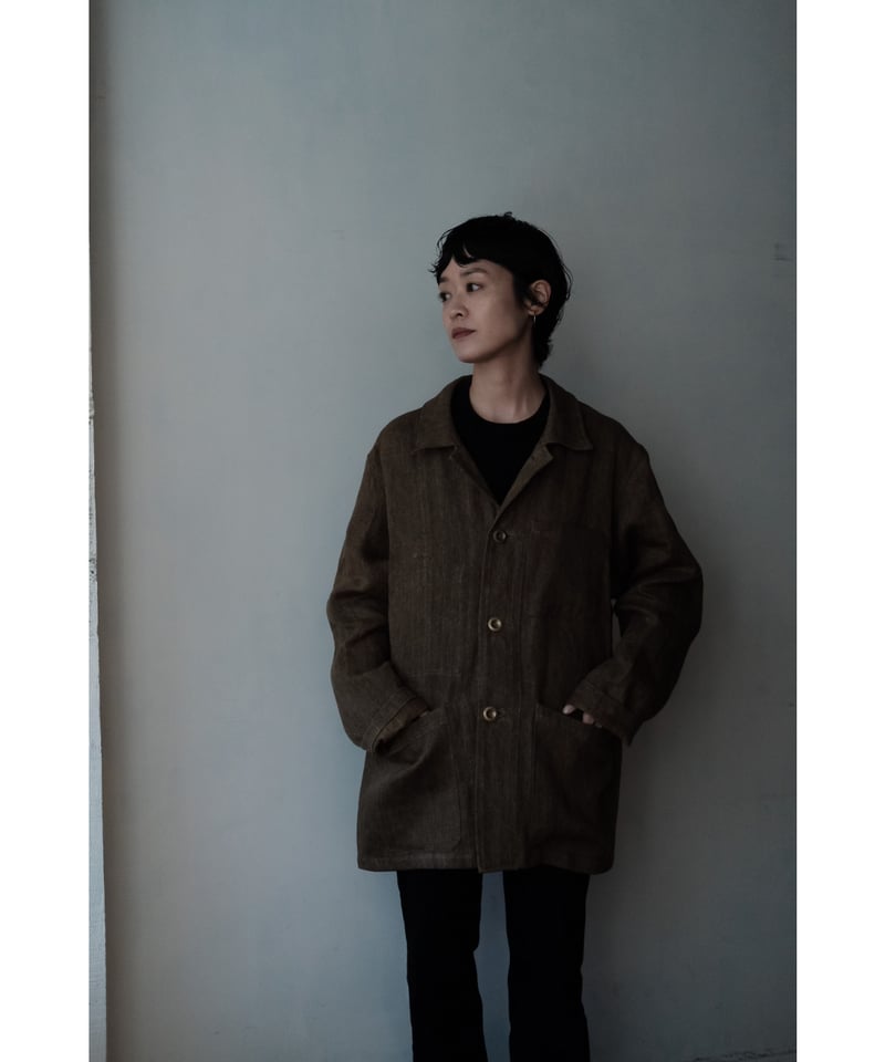 Fendart / Balade Jacket(Heavy Linen/Kahki) | PARK