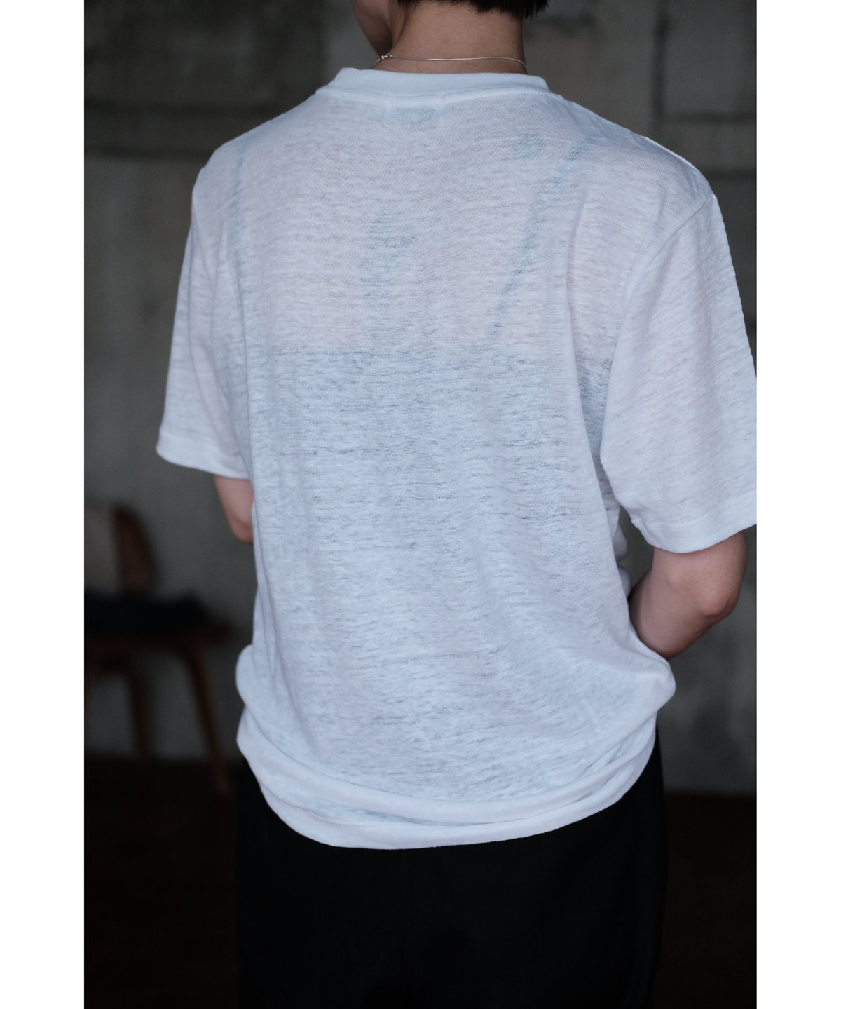 LIFiLL / Linen Tee(White) | PARK