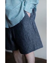 ANSNAM / Dry Short Pants(Indigo)